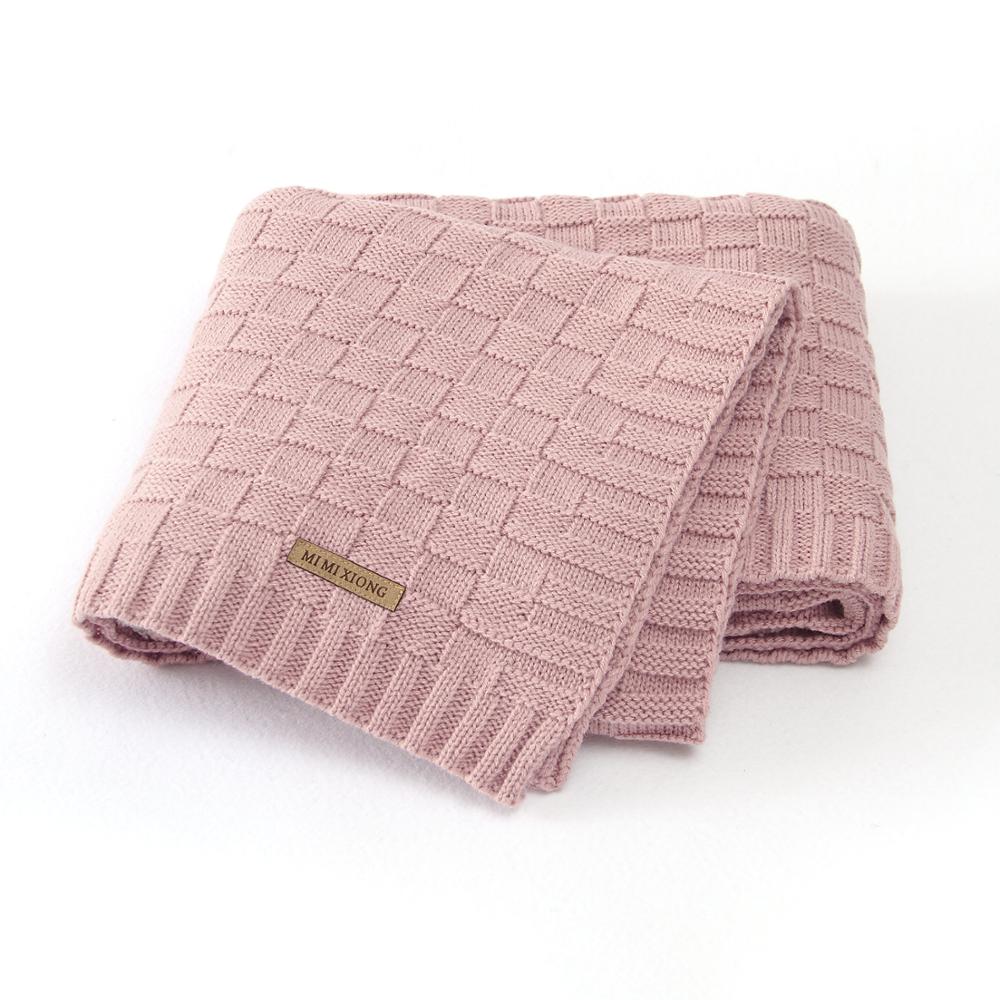 Knitted Super Soft Baby Blanket - Large Size -100*80cm