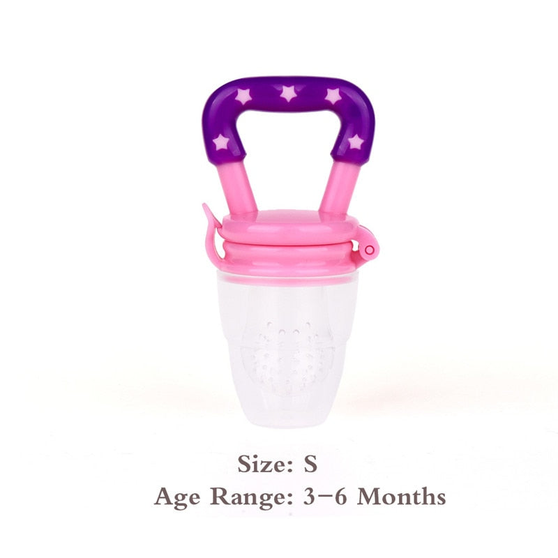 Baby Silicone Spoon Bottle Feeder and Mash Pacifiers