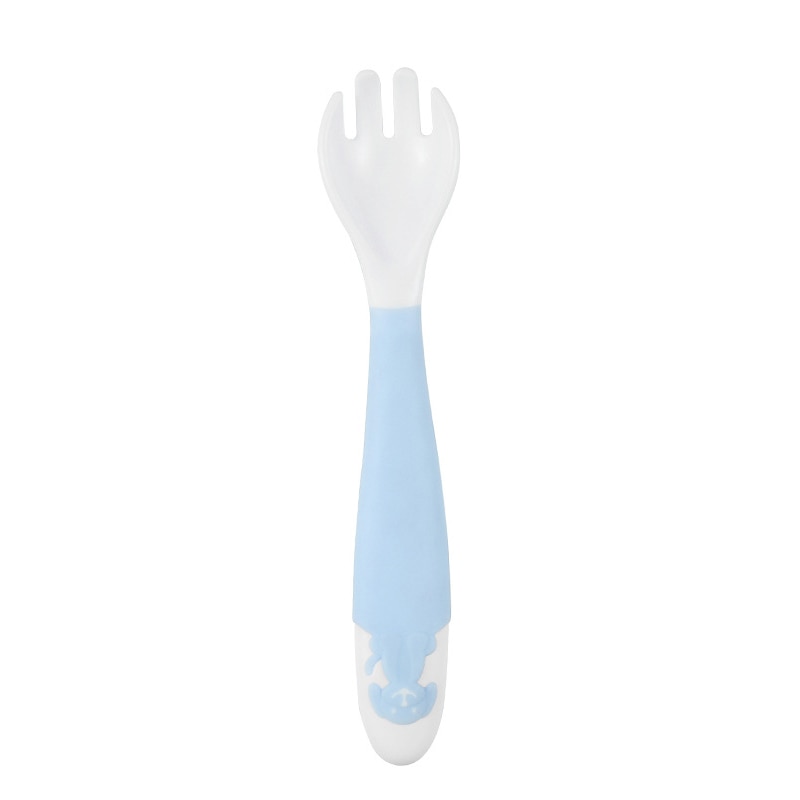 Soft Bendable Spoons and Sporks, 2pc set Available with Protective Bag