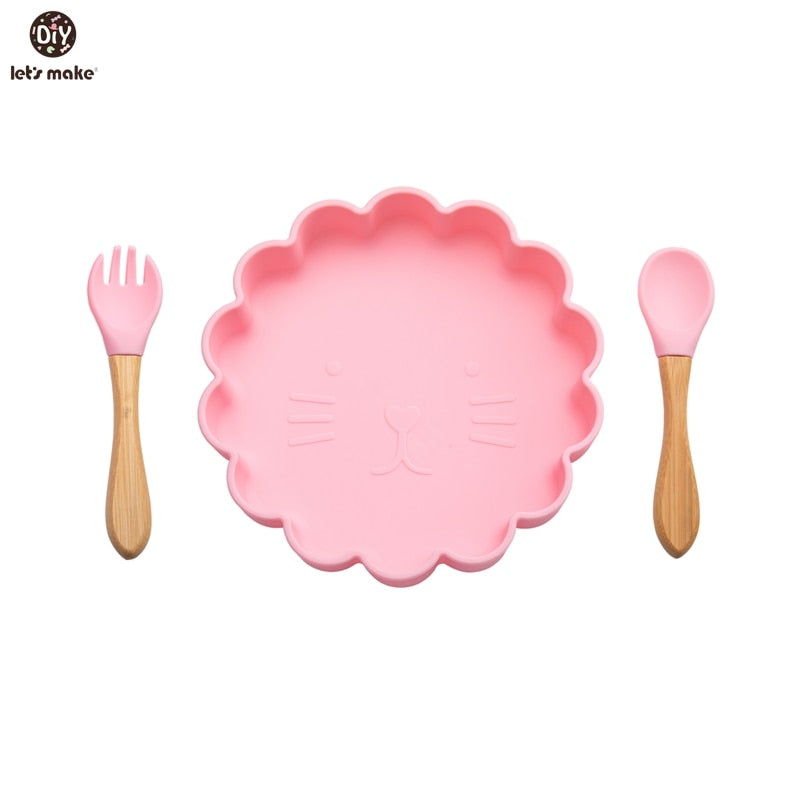 Baby Silicone Feeding Tableware Sets