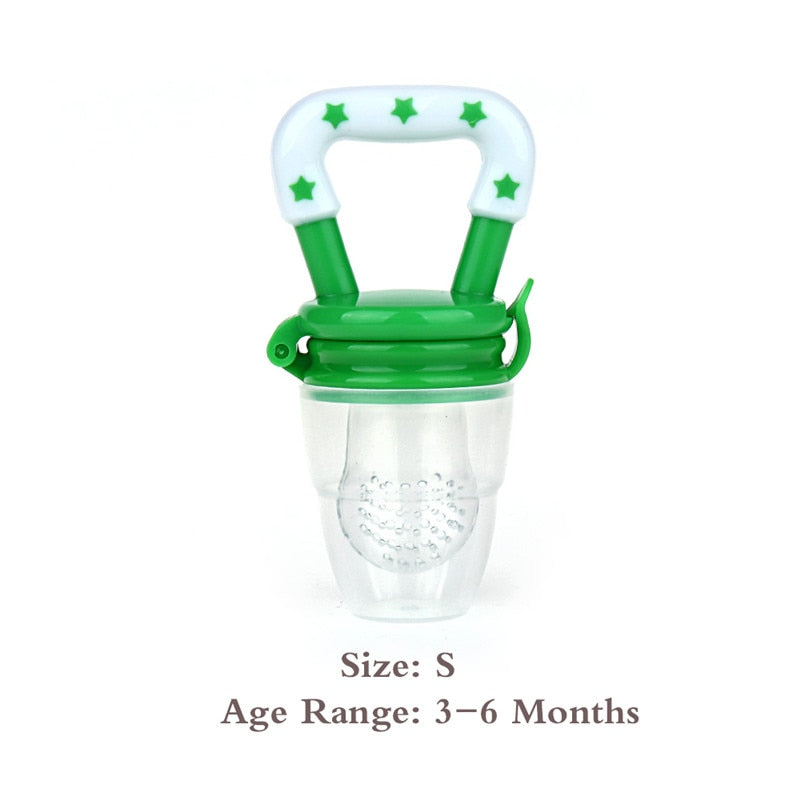 Baby Silicone Spoon Bottle Feeder and Mash Pacifiers