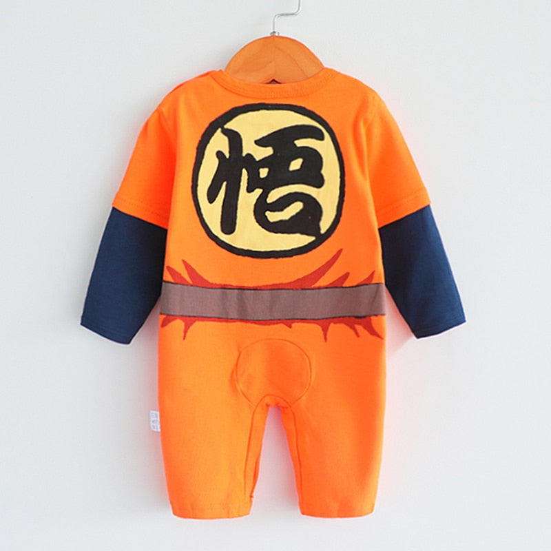 New born to 18 Months Goku Baby Rompers