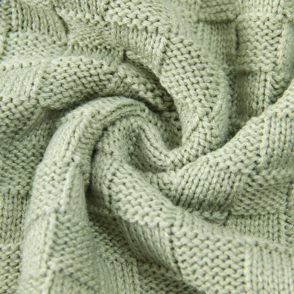 Knitted Super Soft Baby Blanket - Large Size -100*80cm