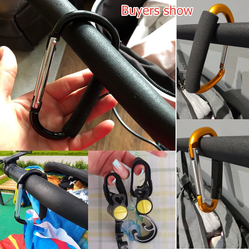 Stroller Organizer Shopping Hooks