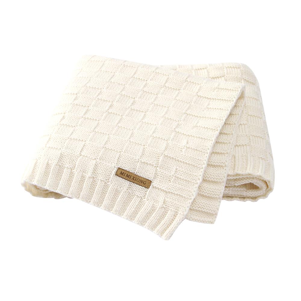 Knitted Super Soft Baby Blanket - Large Size -100*80cm