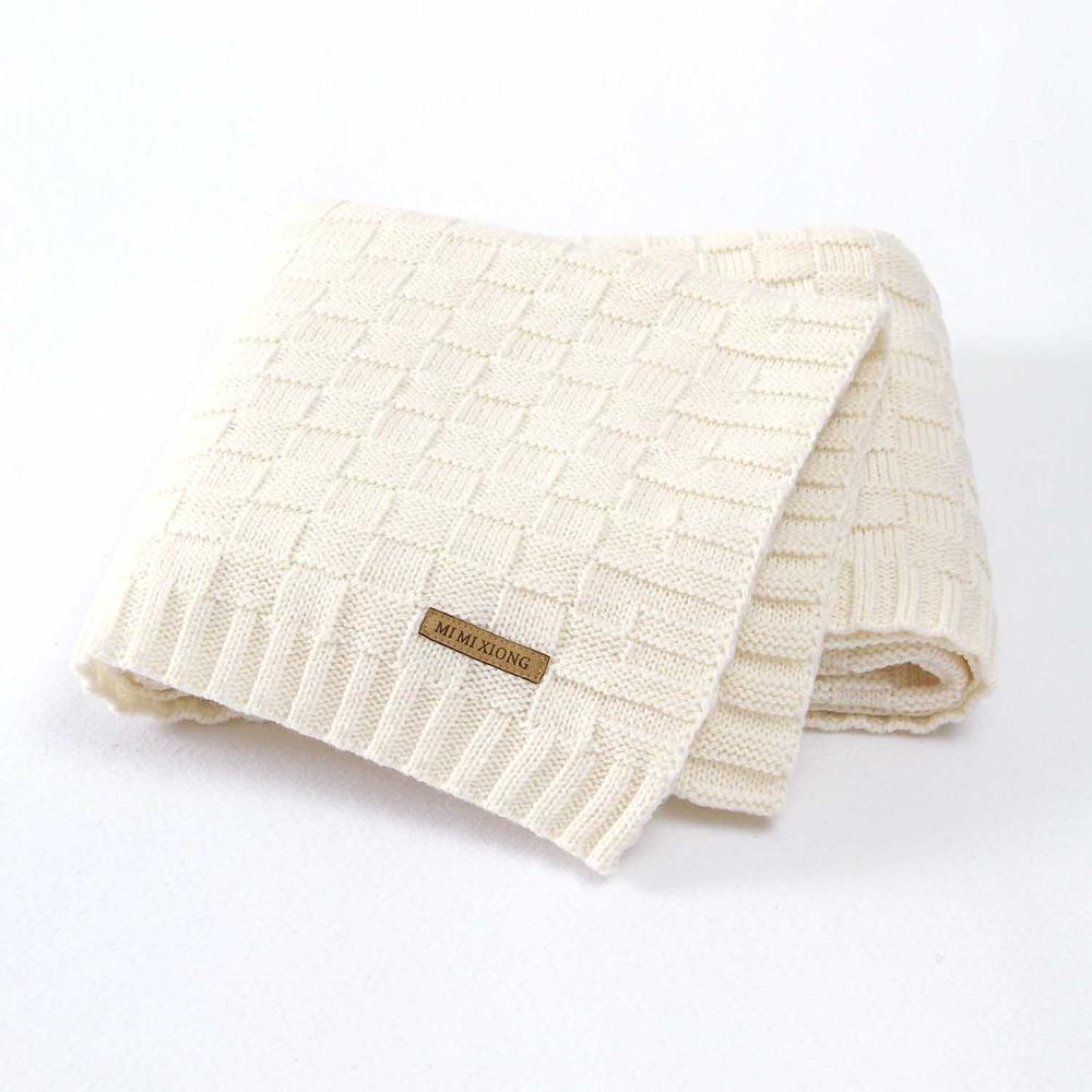 Knitted Super Soft Baby Blanket - Large Size -100*80cm