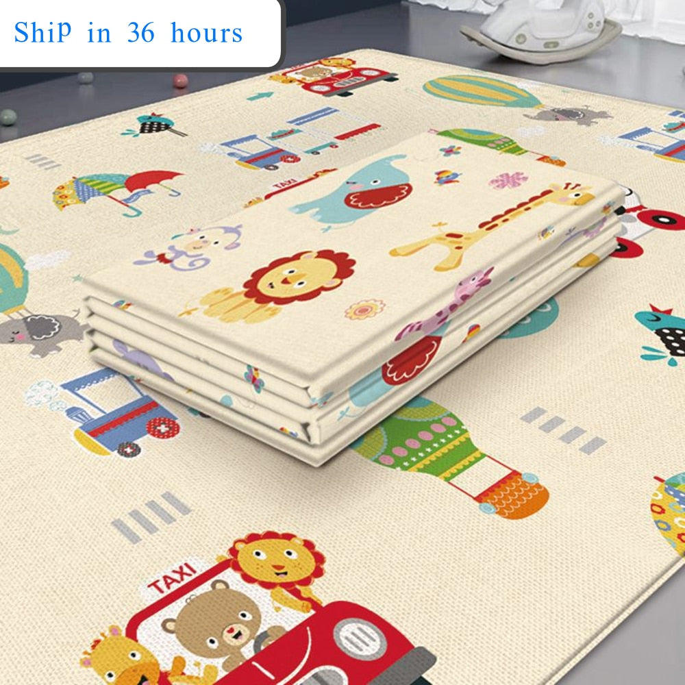 Non-Toxic Foldable Baby Floor Play Mat