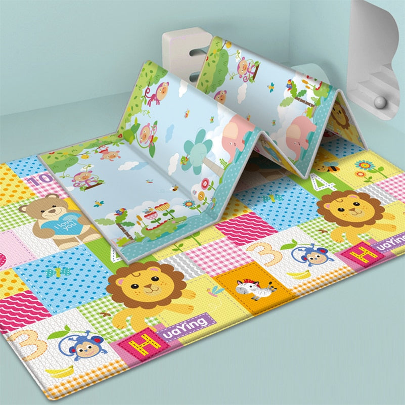 Non-Toxic Foldable Baby Floor Play Mat