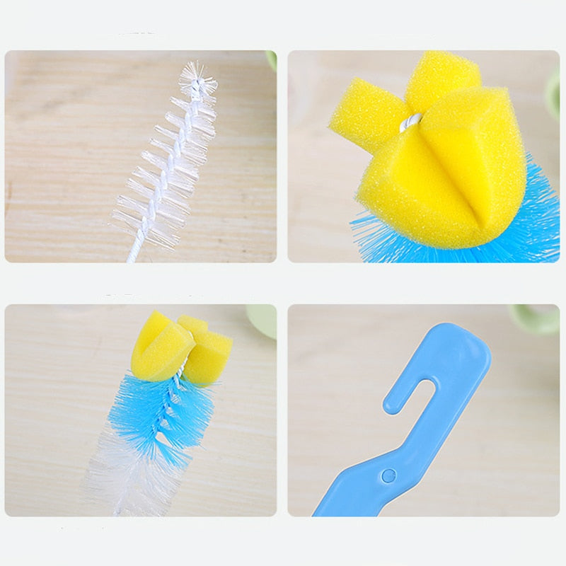 2Pcs 360° Sponge Cleaner