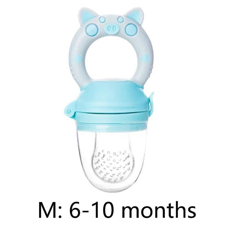 Baby Silicone Spoon Bottle Feeder and Mash Pacifiers