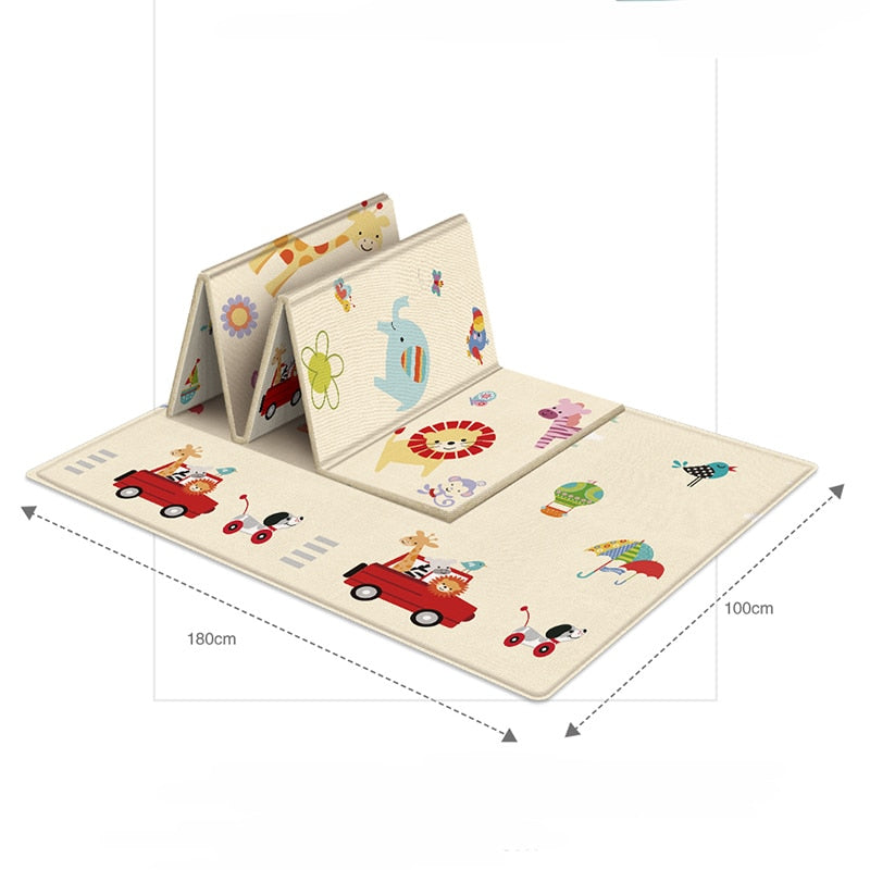 Non-Toxic Foldable Baby Floor Play Mat