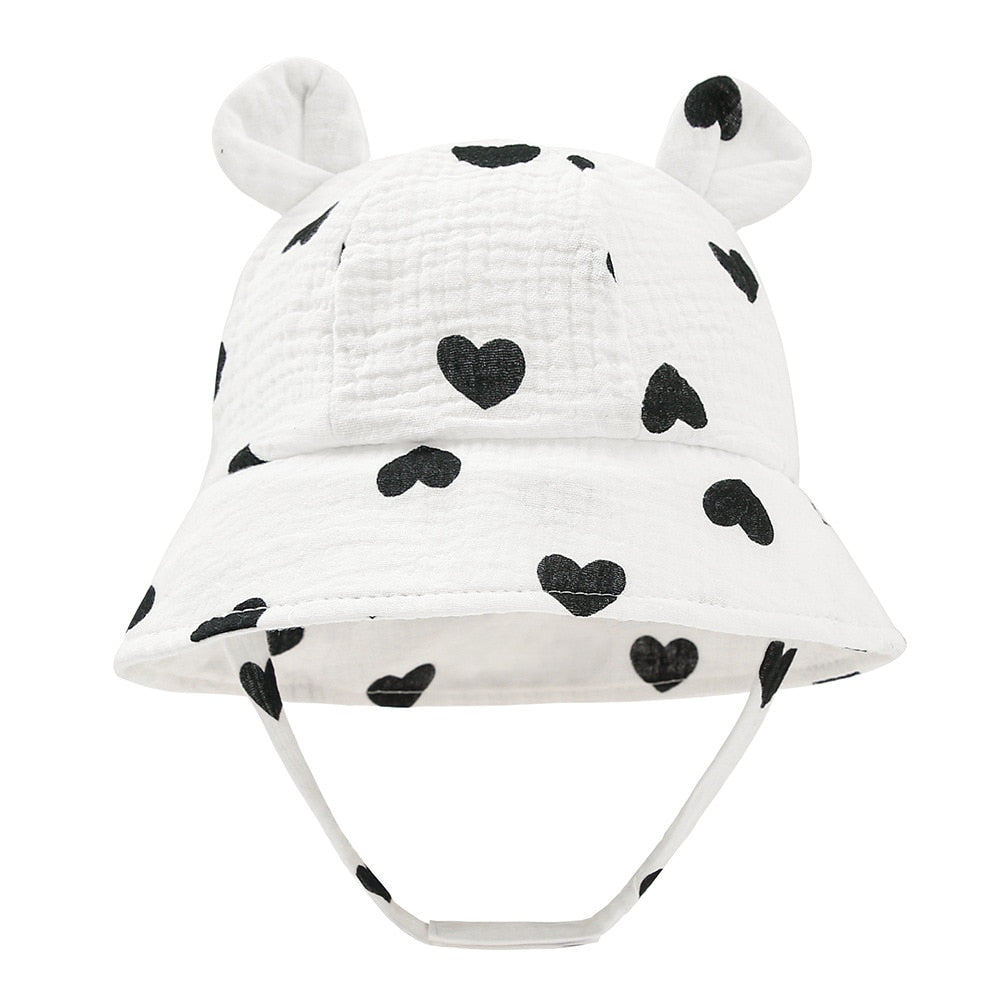 Printed Soft Cotton Baby Bucket Hat