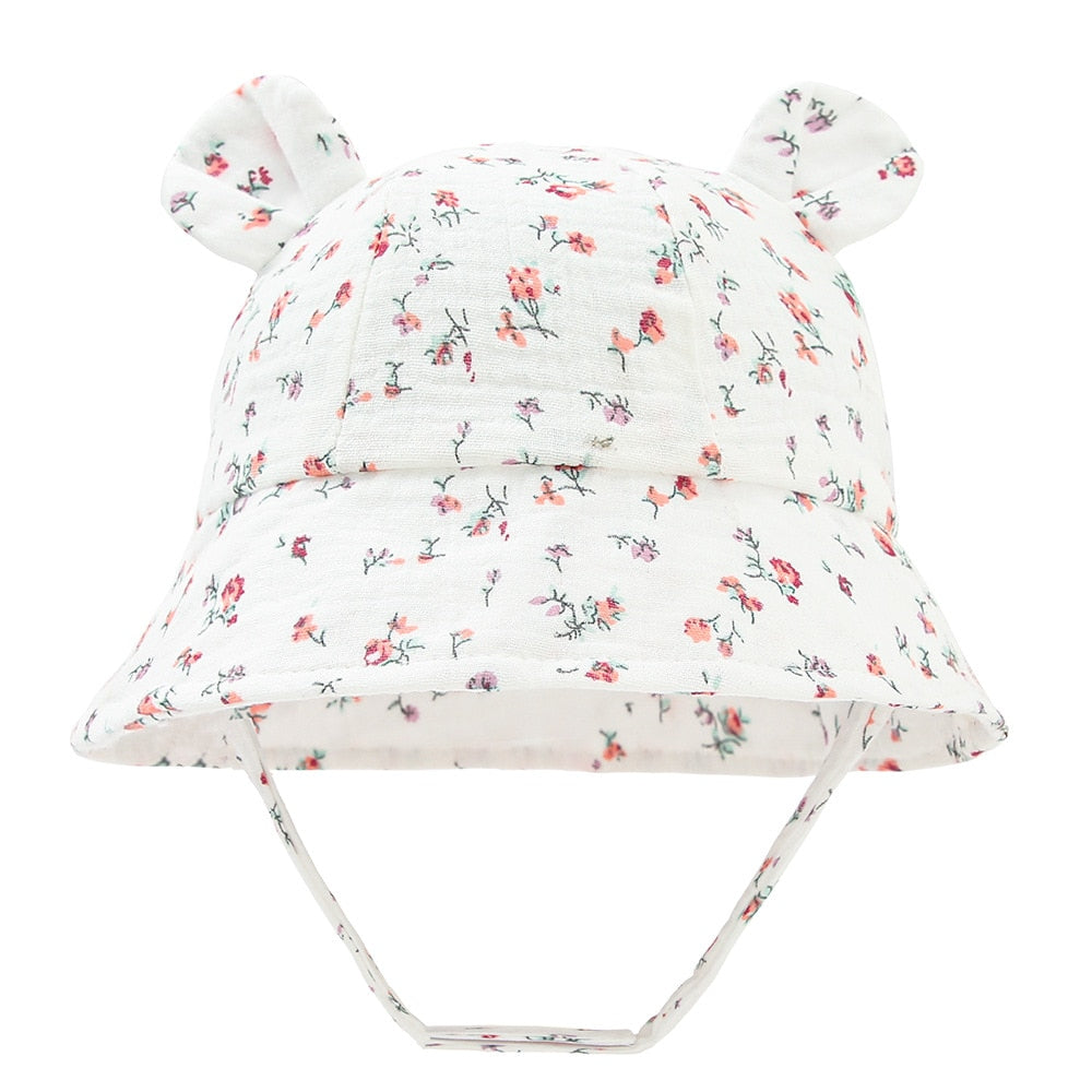 Printed Soft Cotton Baby Bucket Hat