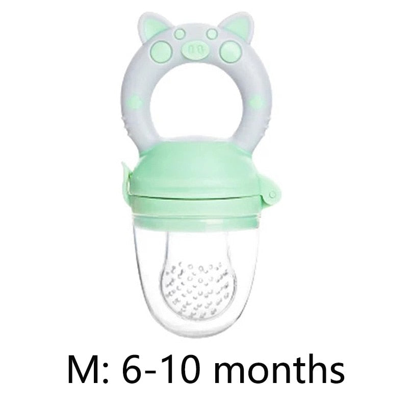 Baby Silicone Spoon Bottle Feeder and Mash Pacifiers