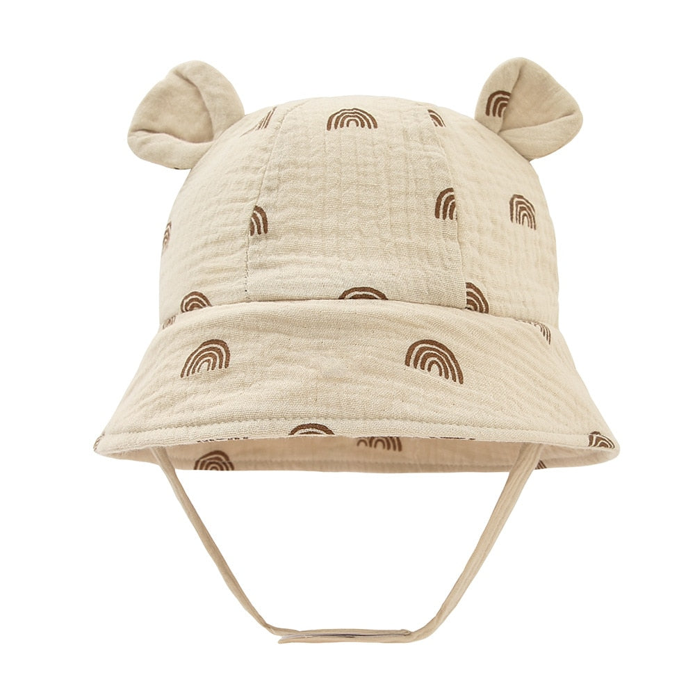 Printed Soft Cotton Baby Bucket Hat