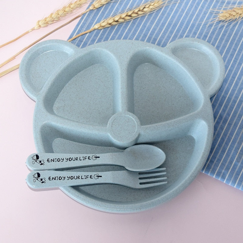 Toddlers' Fun Plate Set