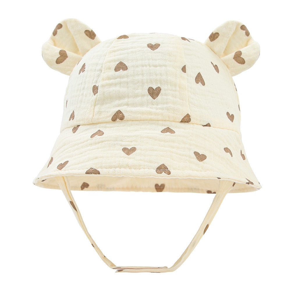 Printed Soft Cotton Baby Bucket Hat