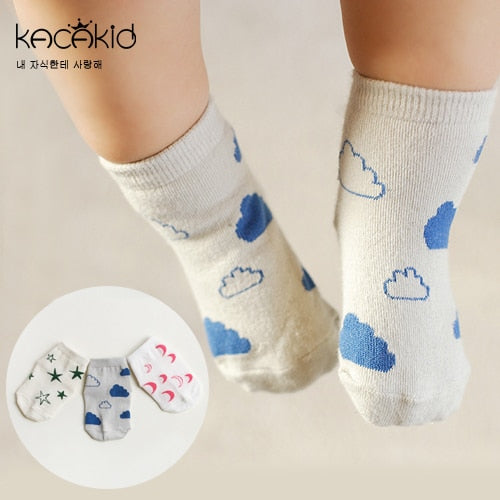 Cute Anit-Slip Character Socks - 100% Cotton - Infant thru 24 months