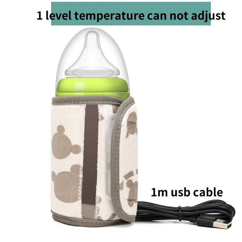 USB Milk/Water Warmer Insulated Baby Bottle Heater Good for a Outdoor Travel Accessory