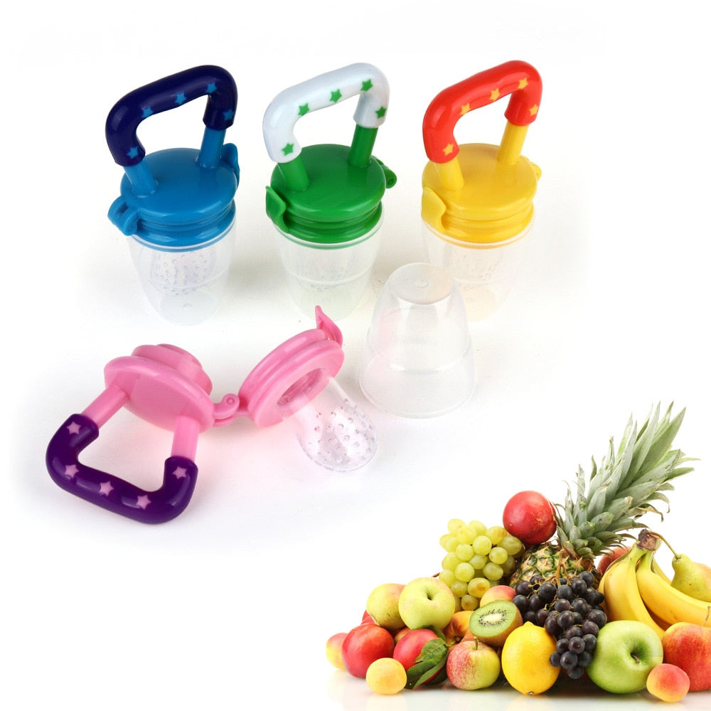 Baby Silicone Spoon Bottle Feeder and Mash Pacifiers