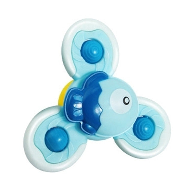 Spinning Top Toy w/Suction Cup