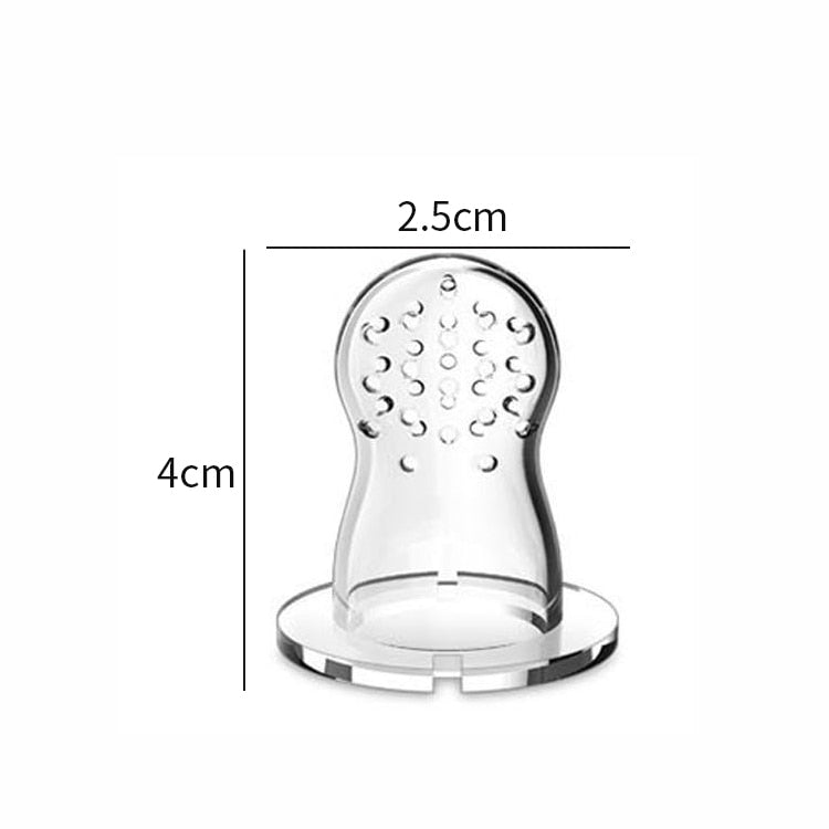 Silicone Baby Fruit Feeder with Cover