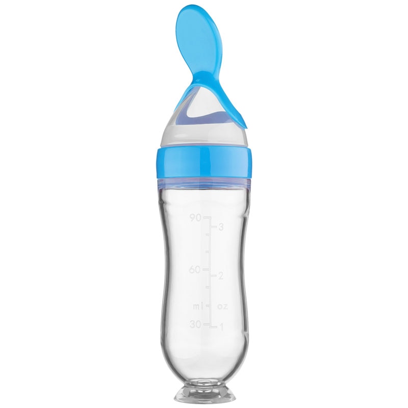 Baby Silicone Spoon Bottle Feeder and Mash Pacifiers