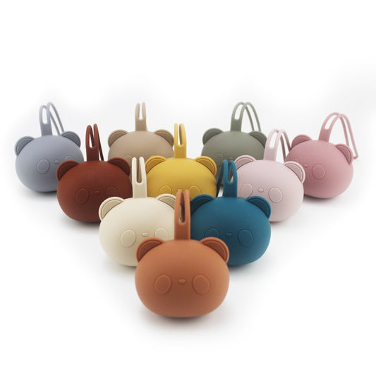 Silicone Food Grade Baby Pacifier Holder Bag BPA Free